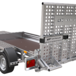 Bauanhänger zum Transport eines Minibaggers – UNITRAILER STARK 3 260
