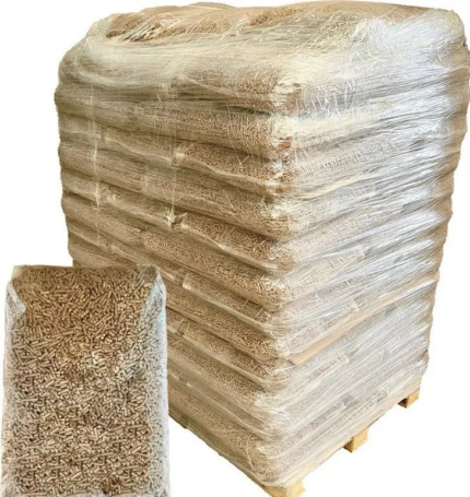 Eichenholzpellets 6 mm – 1020 kg (68 x 15 kg) – Premium Qualität