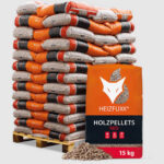 Heizfuxx Holzpellets Red 15kg x 65 Sack 975kg Palette